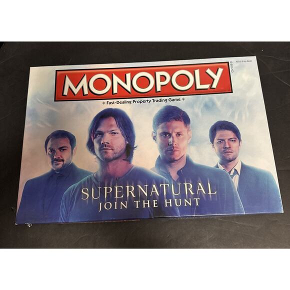 Monopoly Super Natural Join The Hunt Collectors Edition Complete Board Game 2015 - Picture 2 of 12